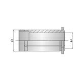 @Carbide straight shank strong collet - Makotools Industrial Supply Tools for Metal Cutting
